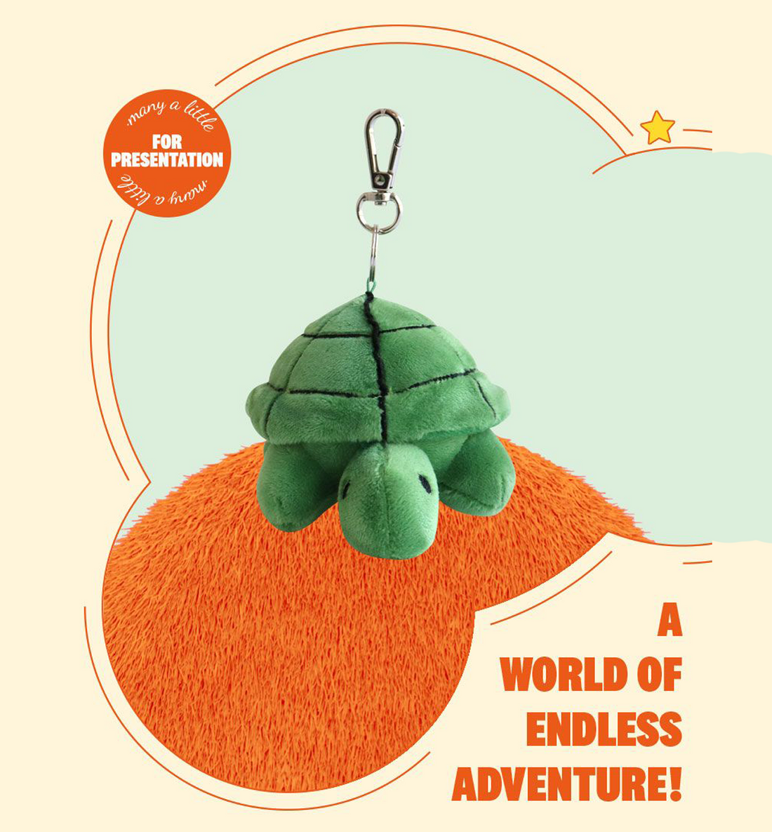 Miffy Plush Keyring [Turtle]
