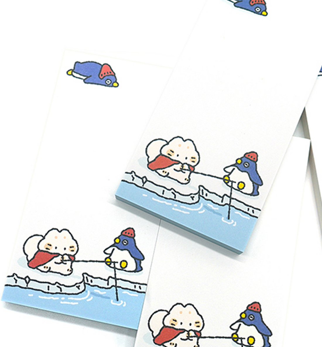 Mayo and Mr. Penguin Memopad