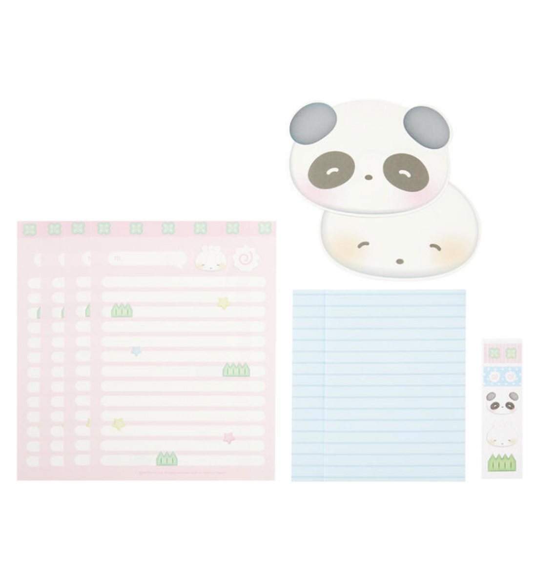 Dumpling Panda Letters & Envelopes