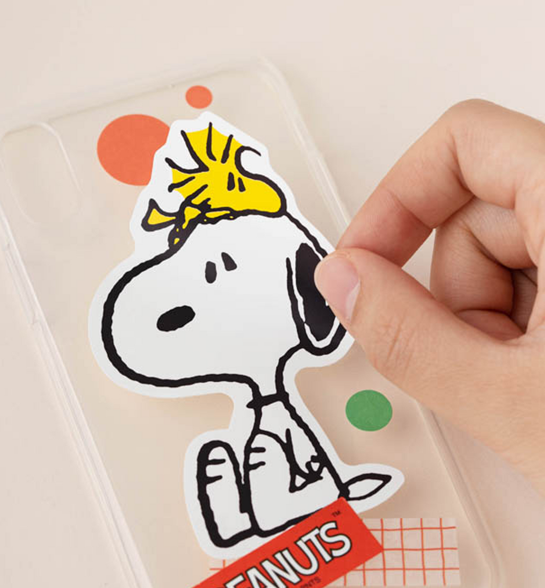 Peanuts Snoopy Removable Sticker