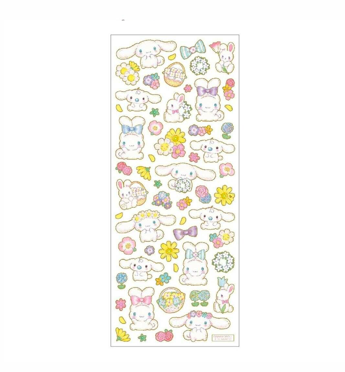 Cinnamoroll x Miki Takei Clear Seal Sticker [Foil Stamping]