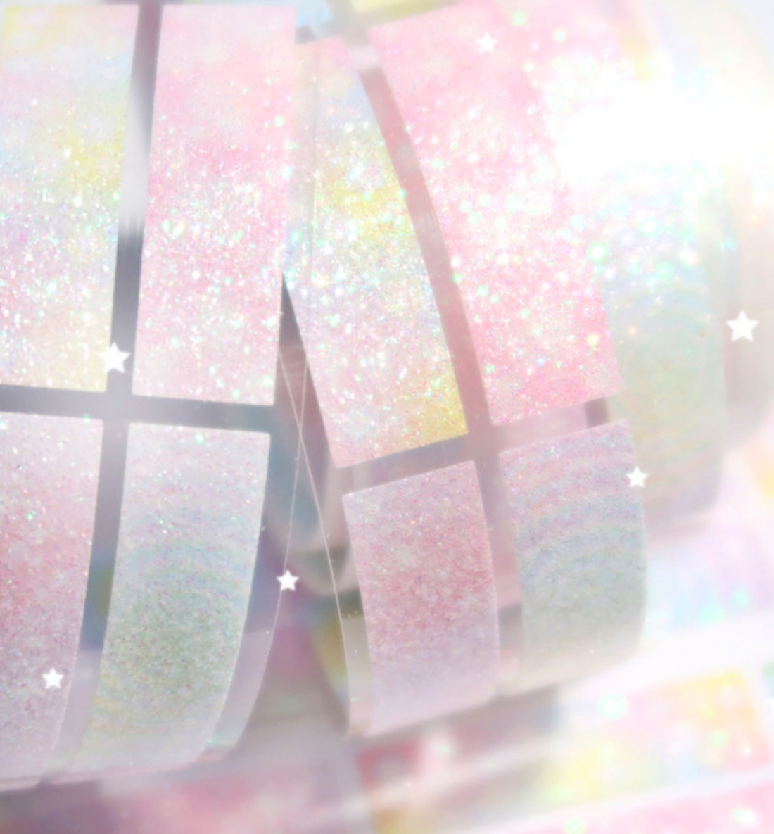Gleam Fantasy Slices Kiss Cut Washi Tape