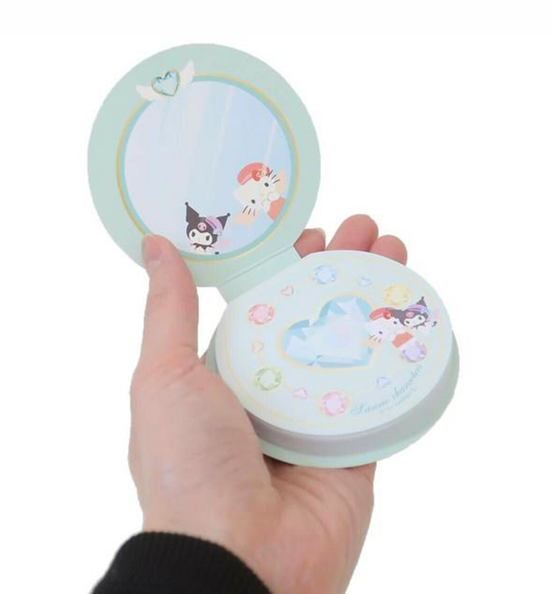 Sanrio Magical Jewelry Memopad [Hello Kitty & Kuromi]