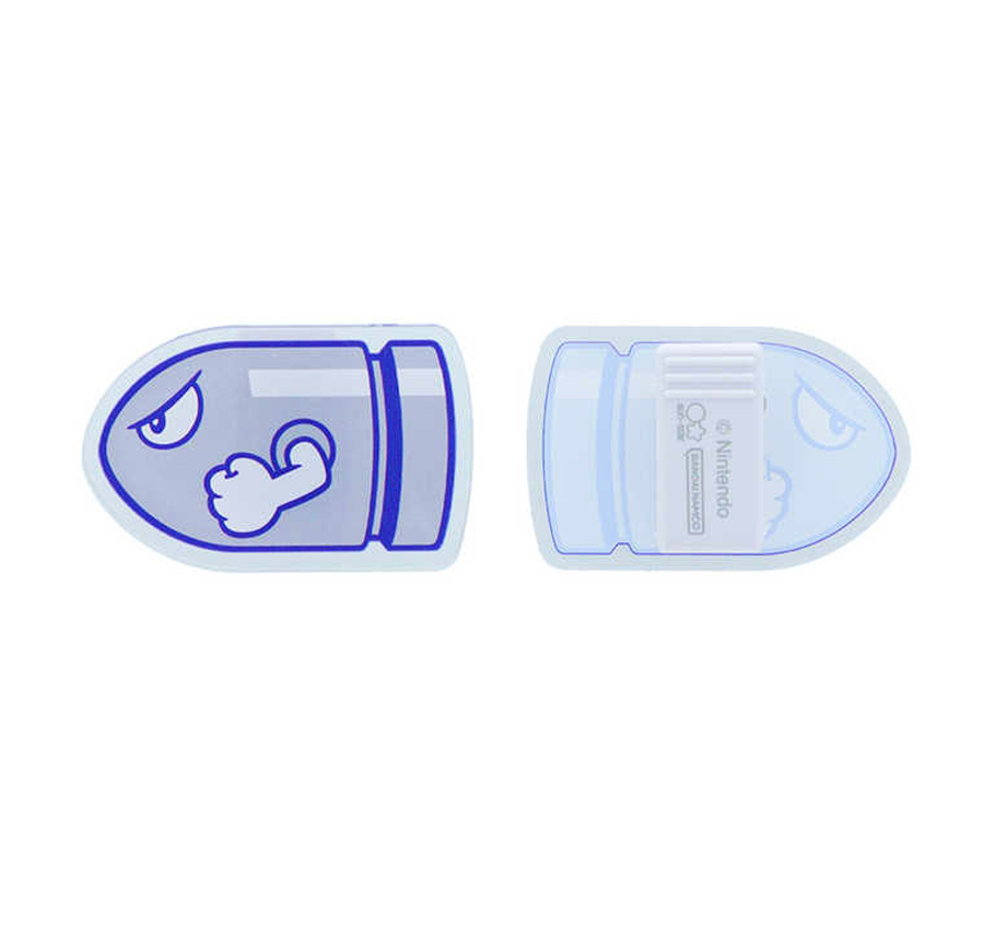 [JAPAN] Super Mario Acrylic Clip Set [Blue]