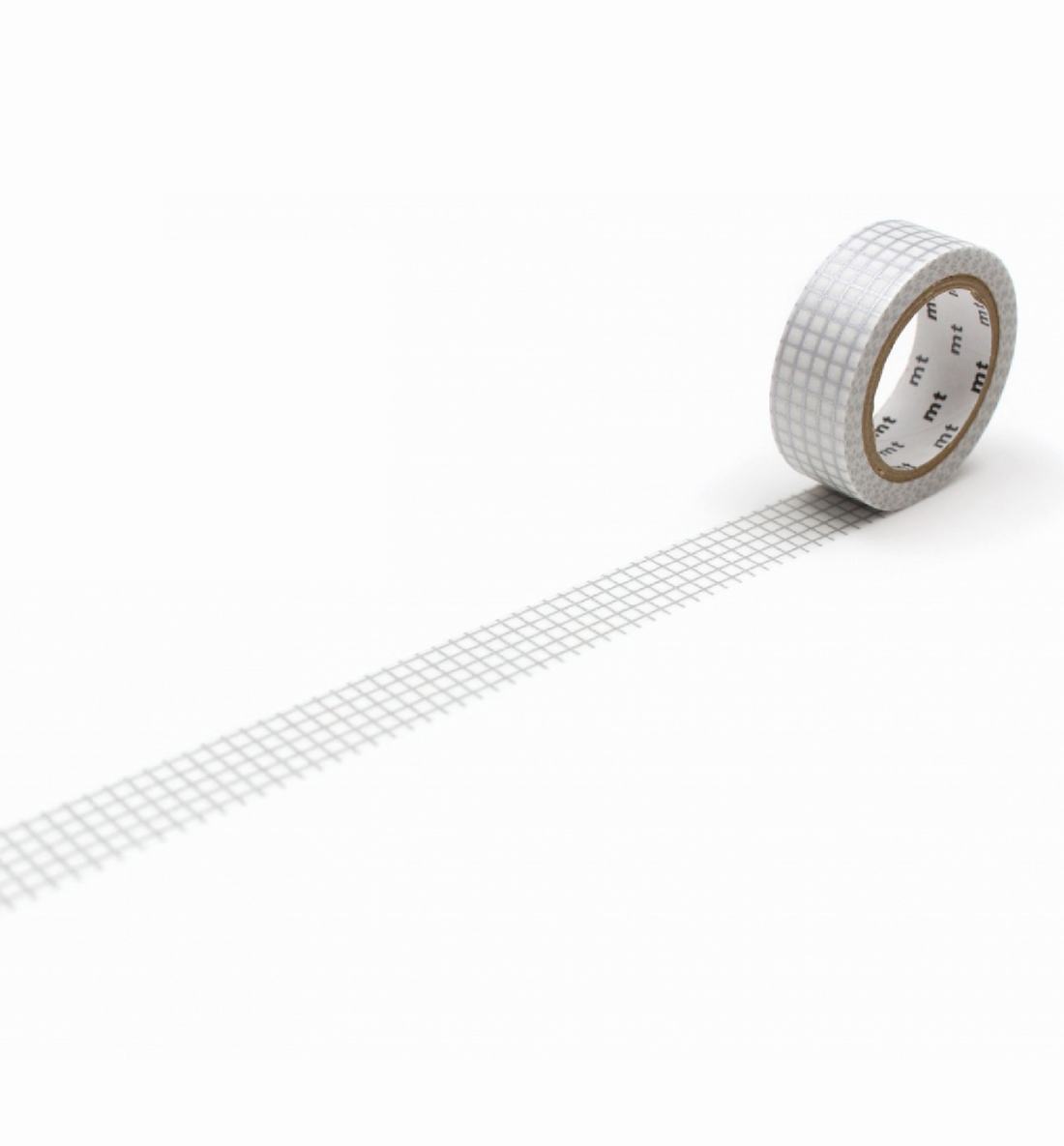 Mt Silver Grid Washi Tape