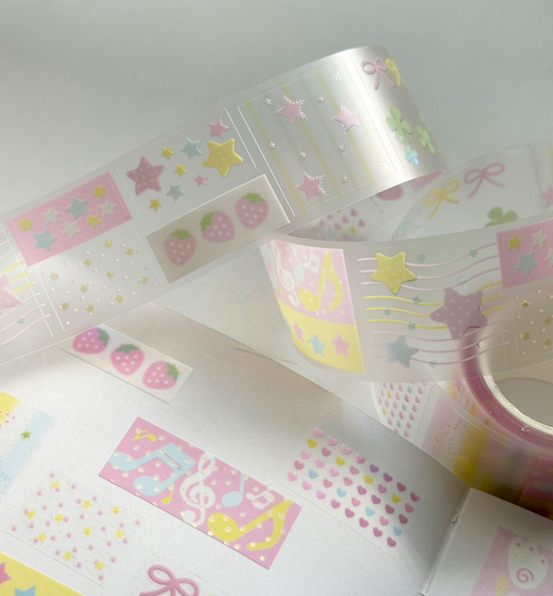 Rustling Stars Ver. 4 Kiss Cut Washi Tape