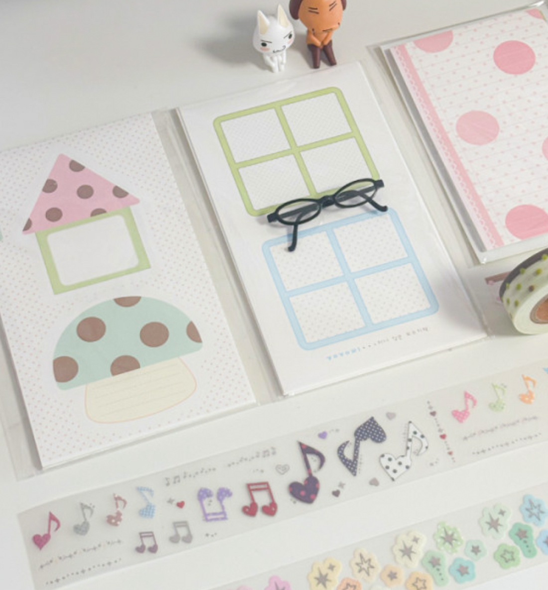 Mushroom House Sticker Paper Pack