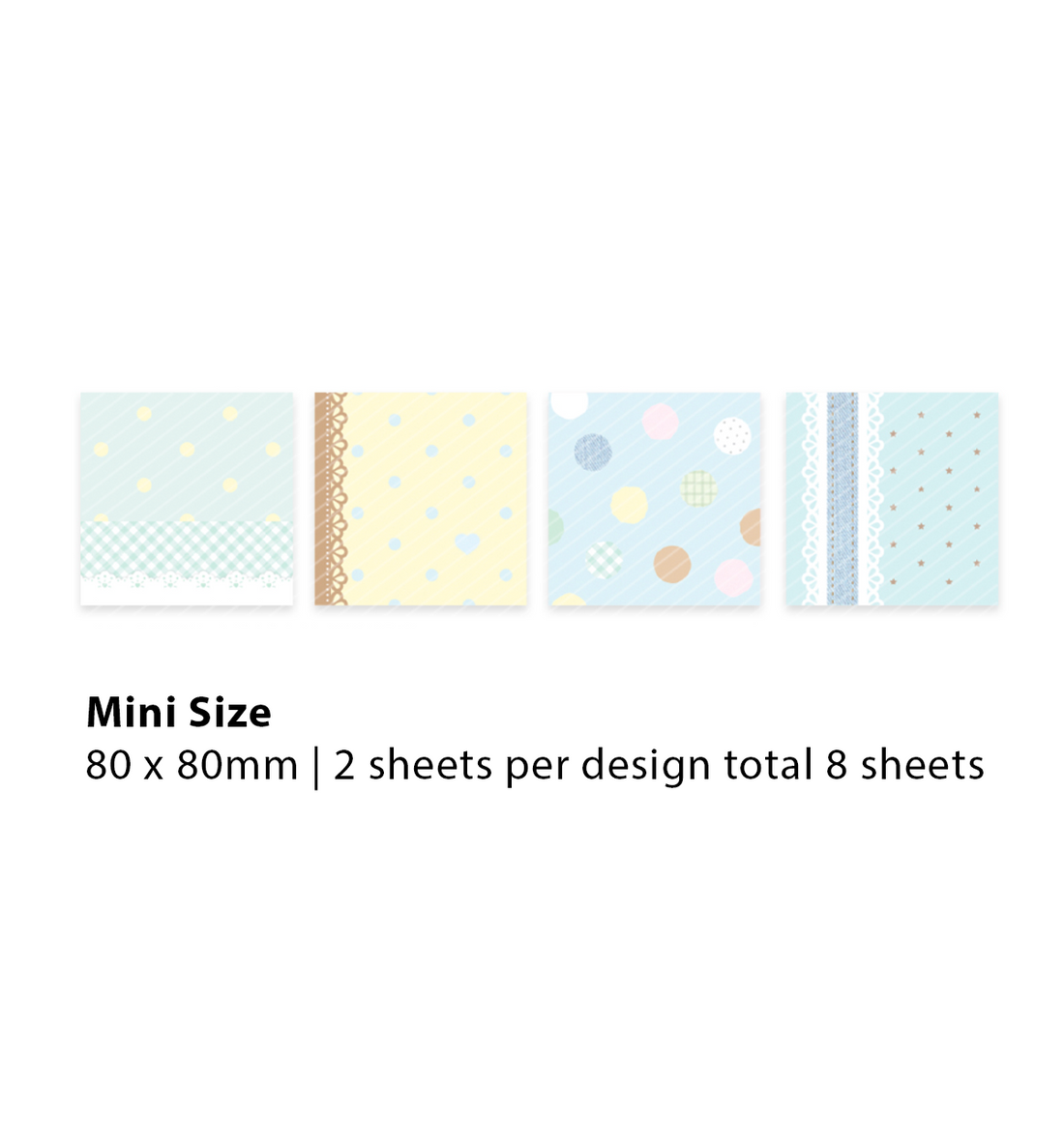 Soft Lace Sticker Paper Pack
