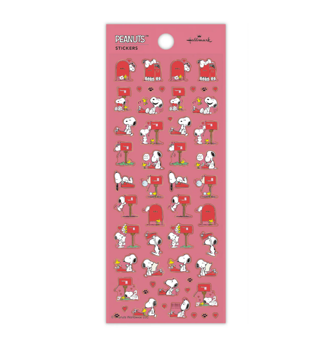 [JAPAN] Peanuts Snoopy Sticker [Letters]