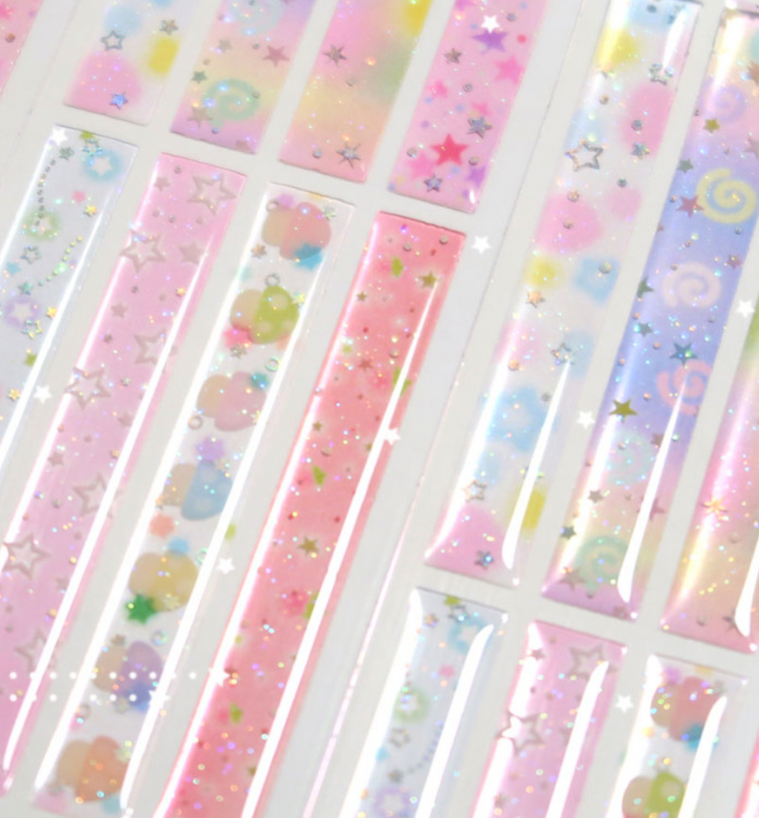 Sweet Popping Epoxy Seal Sticker