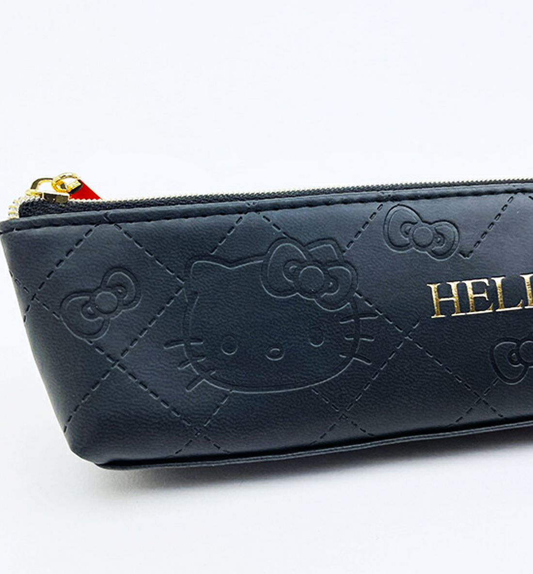 [JAPAN] Sanrio Embossed Slim Pouch [Hello Kitty]