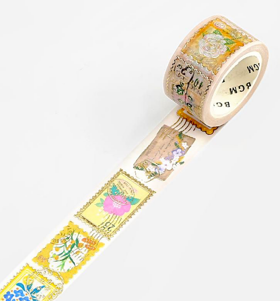 Post Office Botanical World Washi Tape [Yellow]