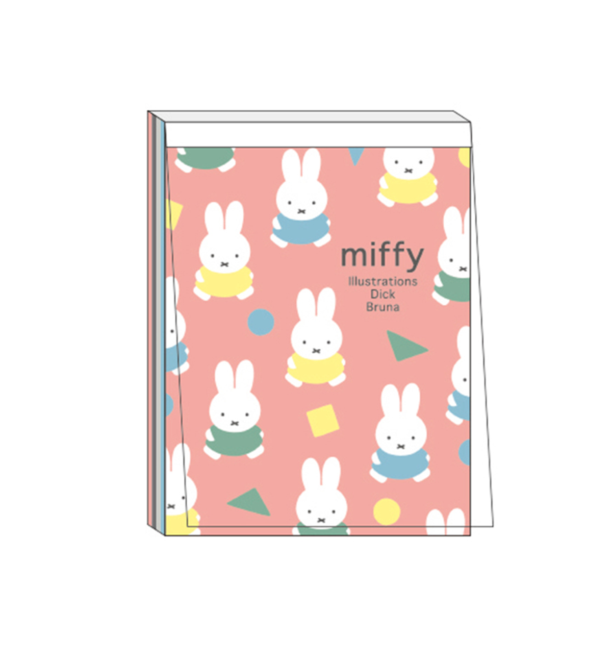 Miffy Memopad [Pink Pattern]