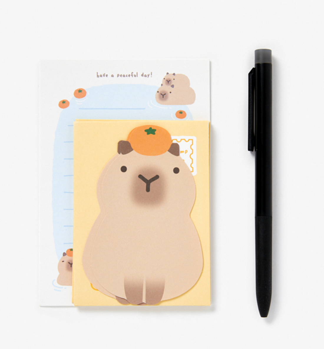 Capybara Mini Letters & Envelopes Set