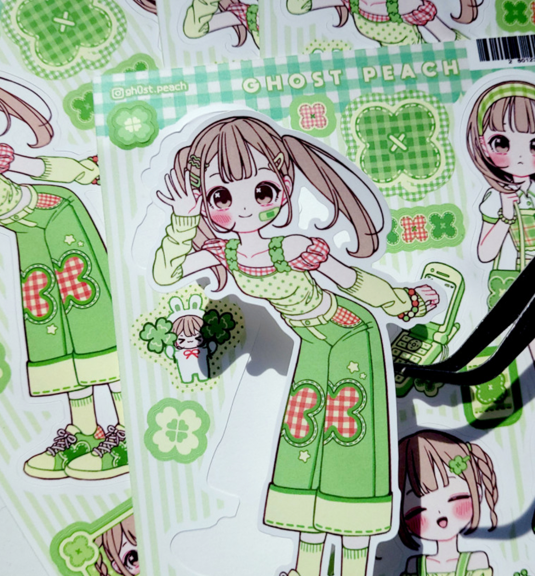 Clover Friends Seal Sticker