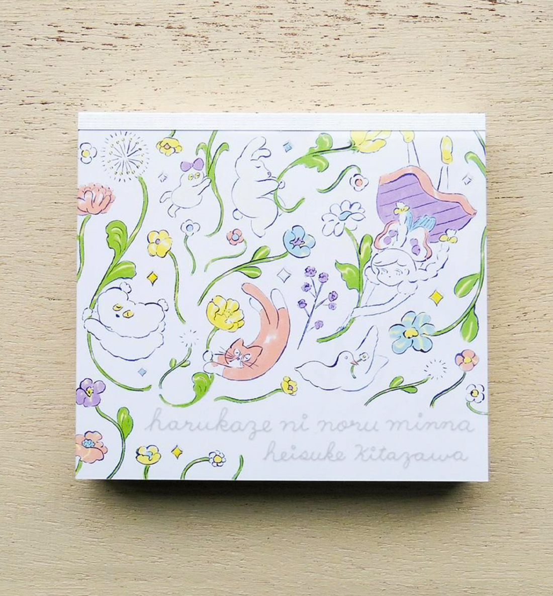 Cozyca x Heisuke Kitazawa Memopad [Riding On The Spring Breeze]