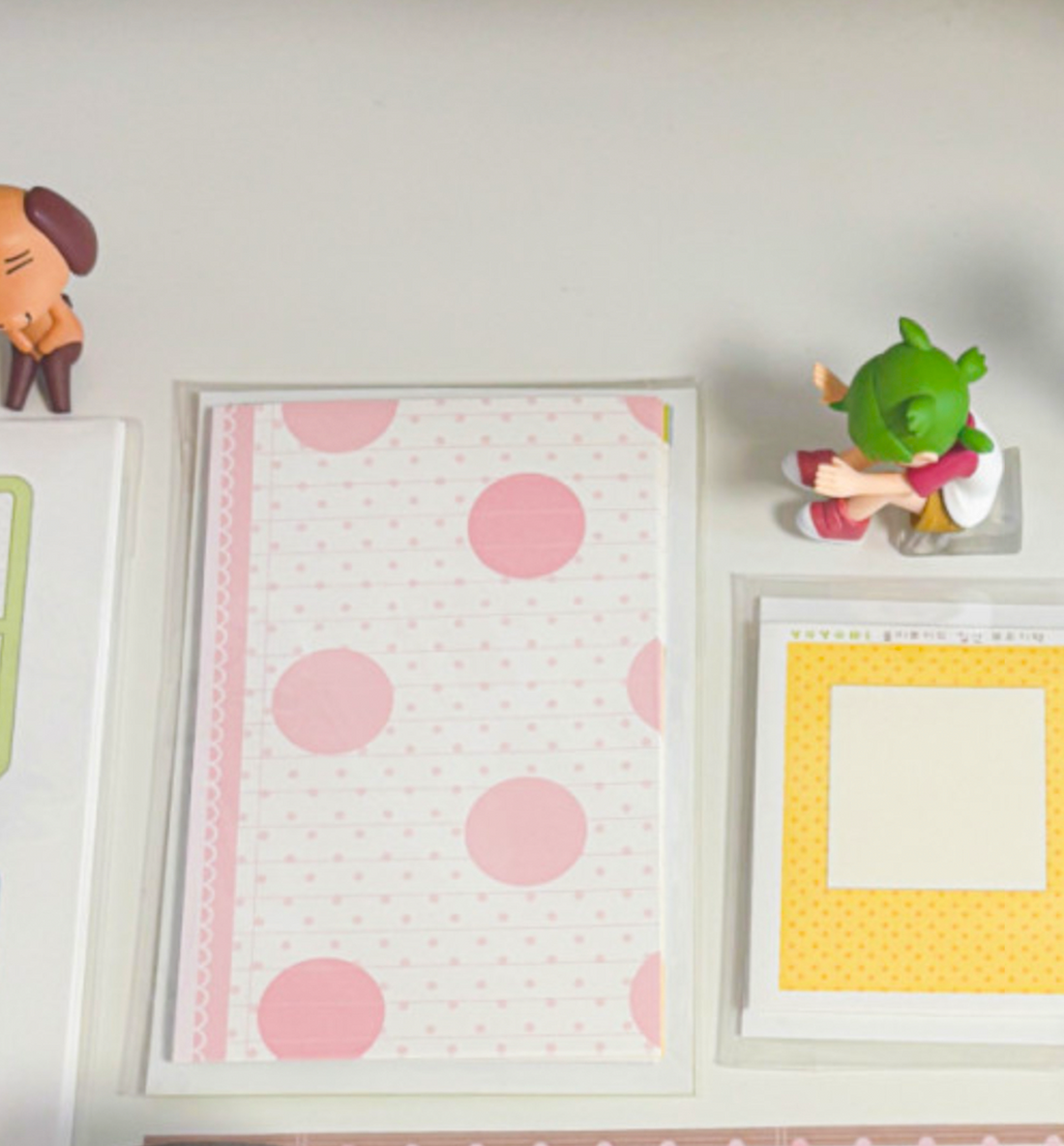 Big Dot Background Sticker Paper Pack