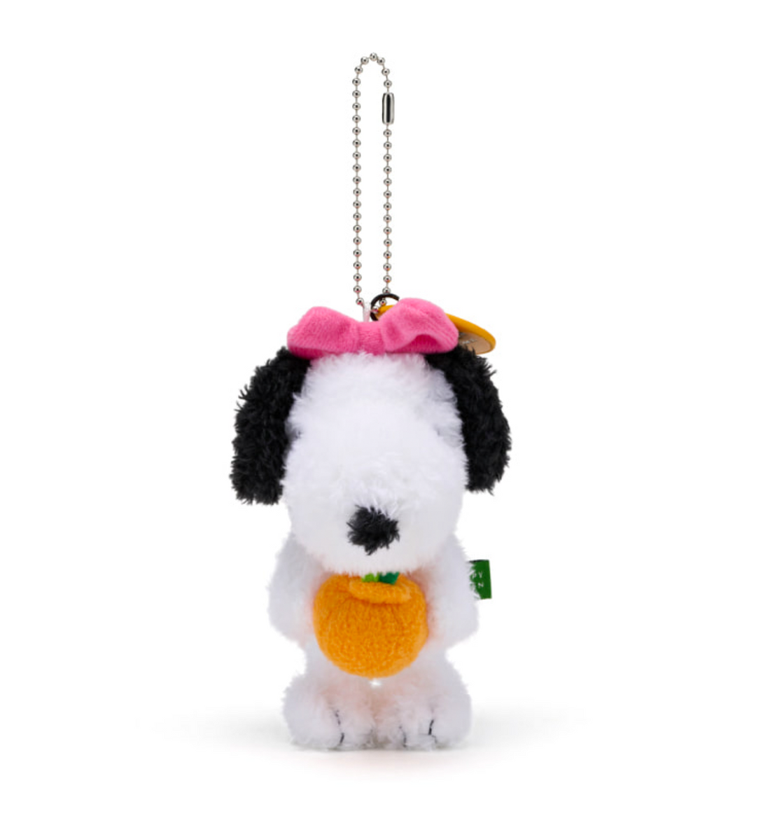 Peanuts & Siblings Orange Plush Keyring [Belle]