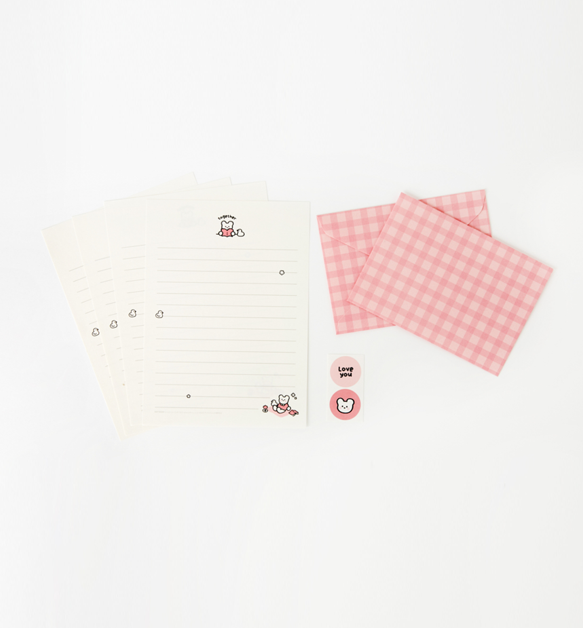 Bear & Duck Letters & Envelopes