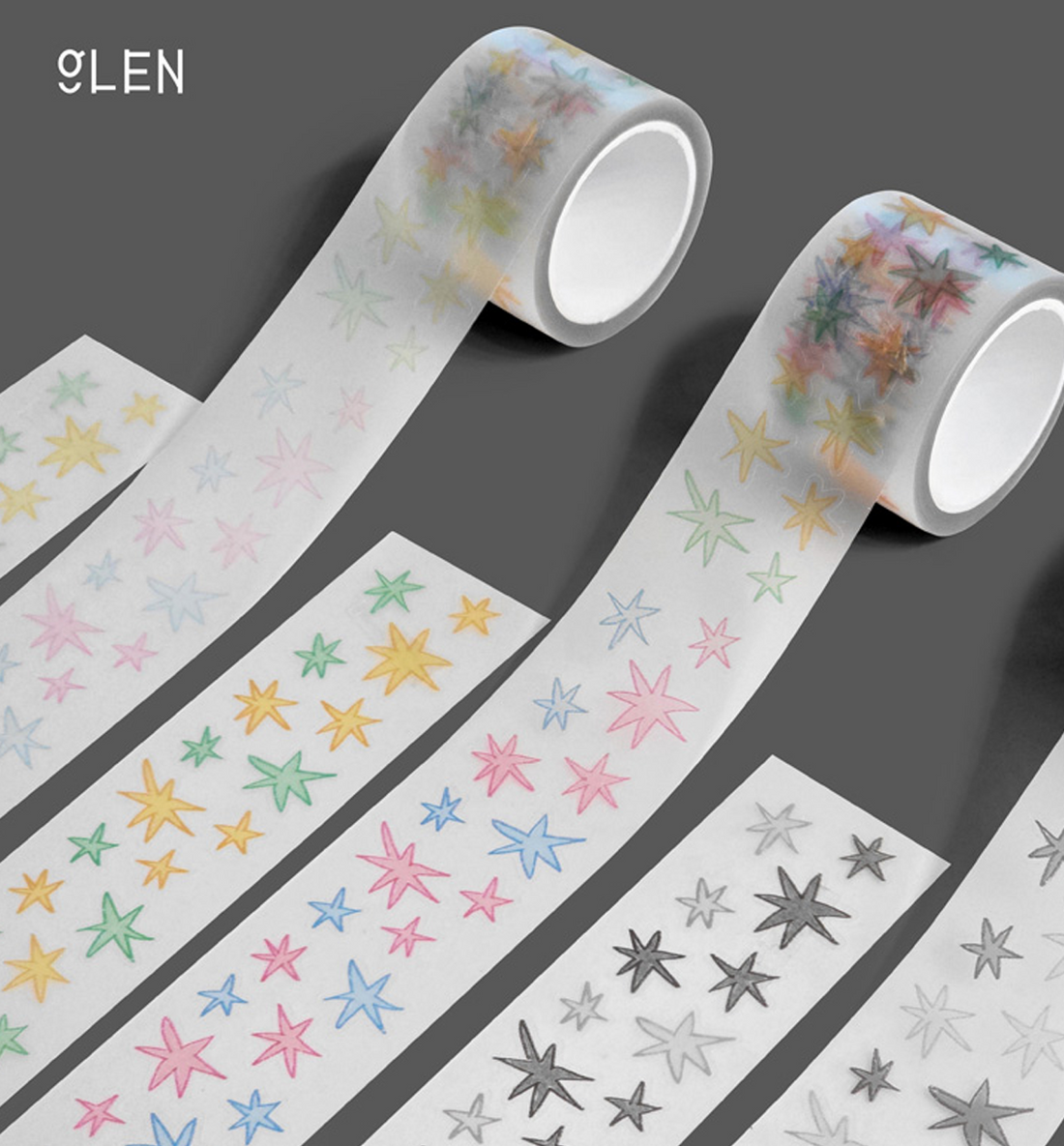 Star Pieces Kiss Cut Washi Tape