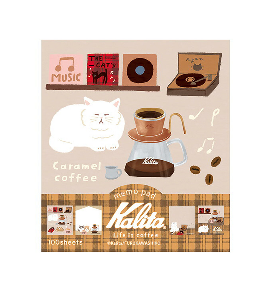 Furukawashiko Memopad [Caramel Coffee]