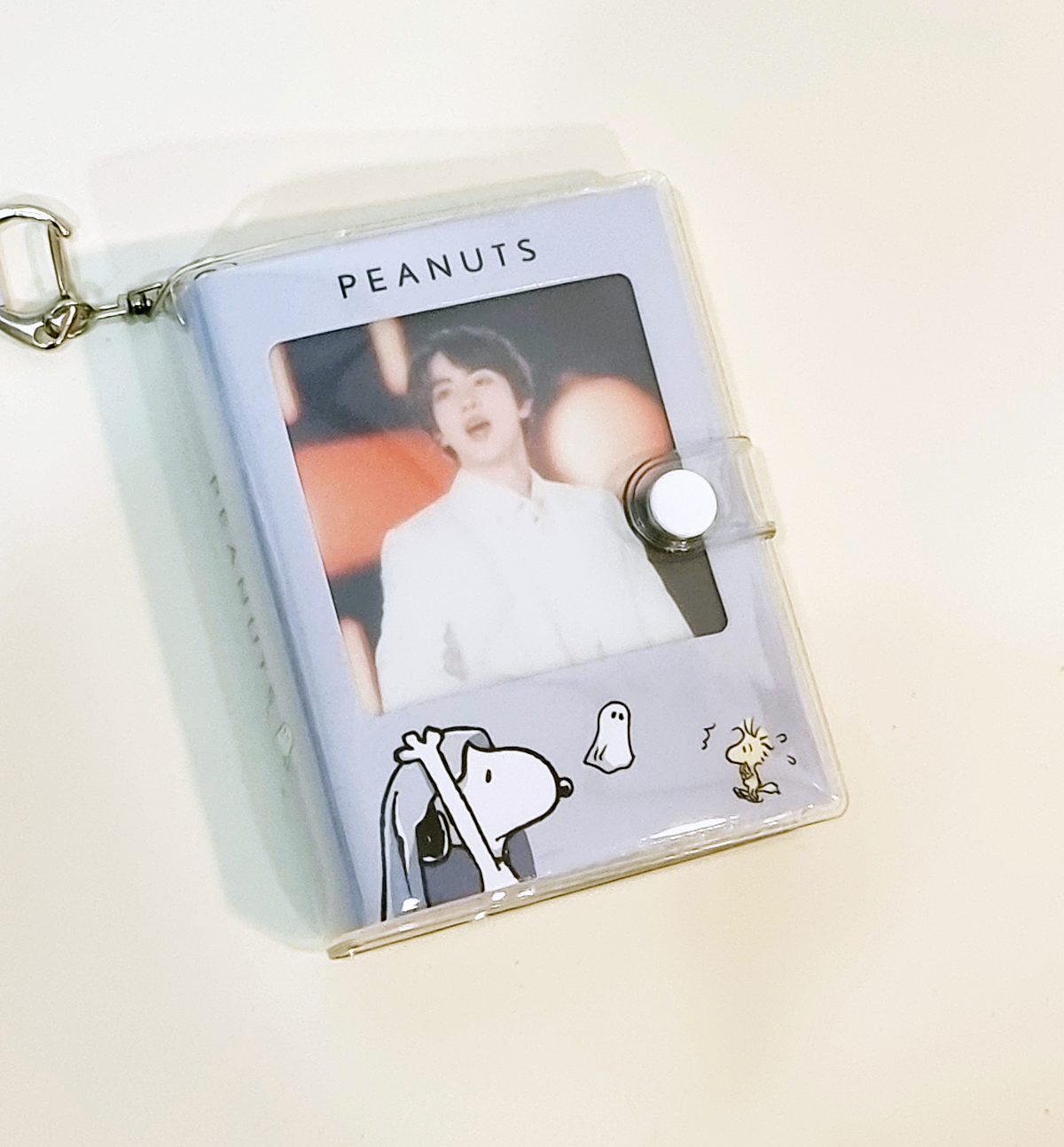 Snoopy & Friends Photocard Album Keyring [Gray]