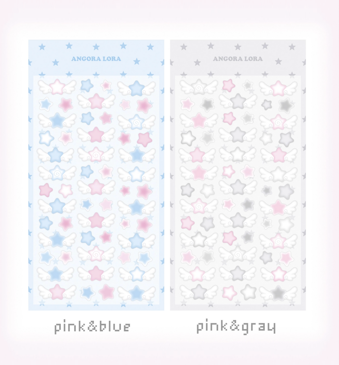 Wing Star Seal Sticker