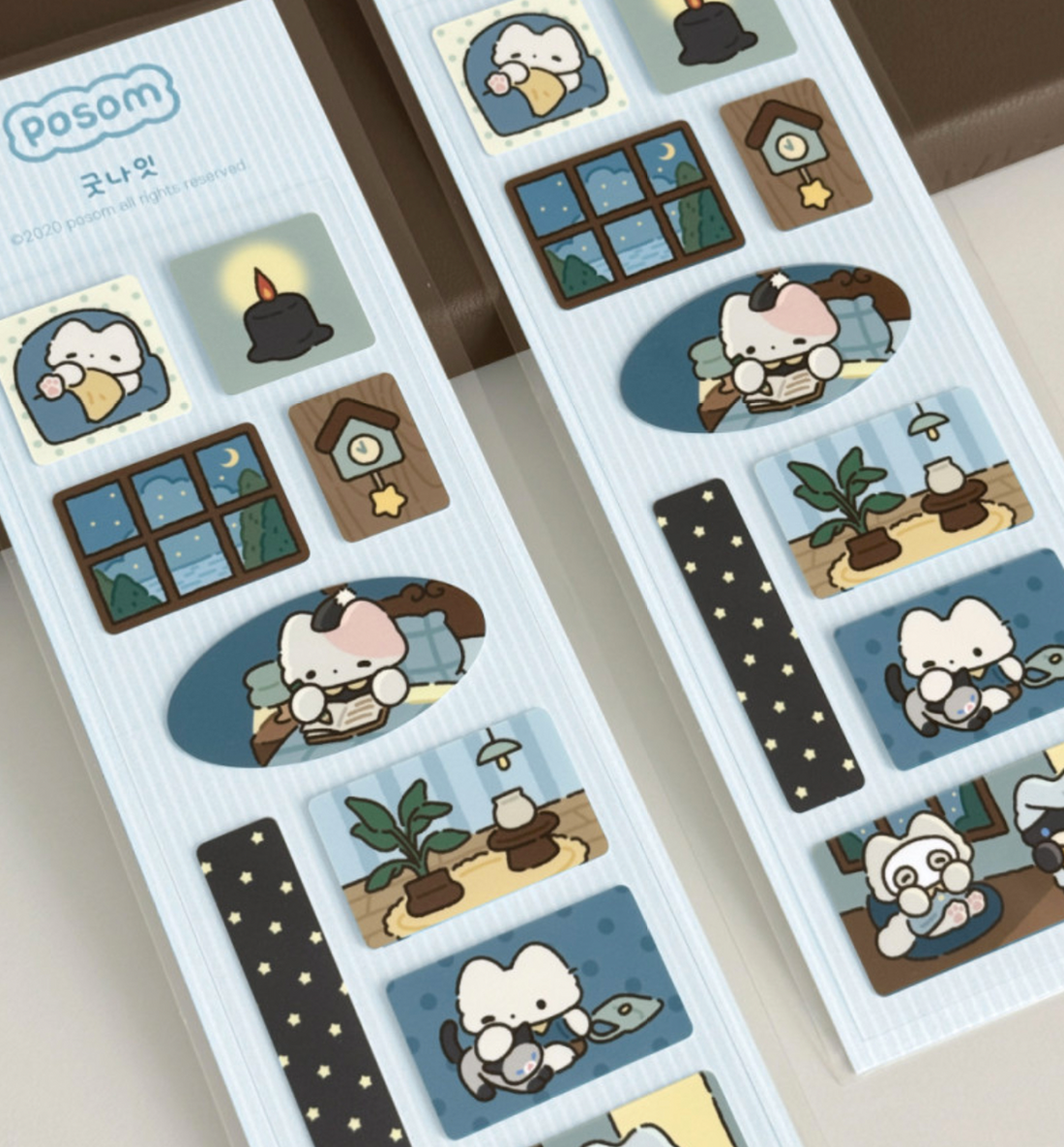 Goodnight Seal Sticker