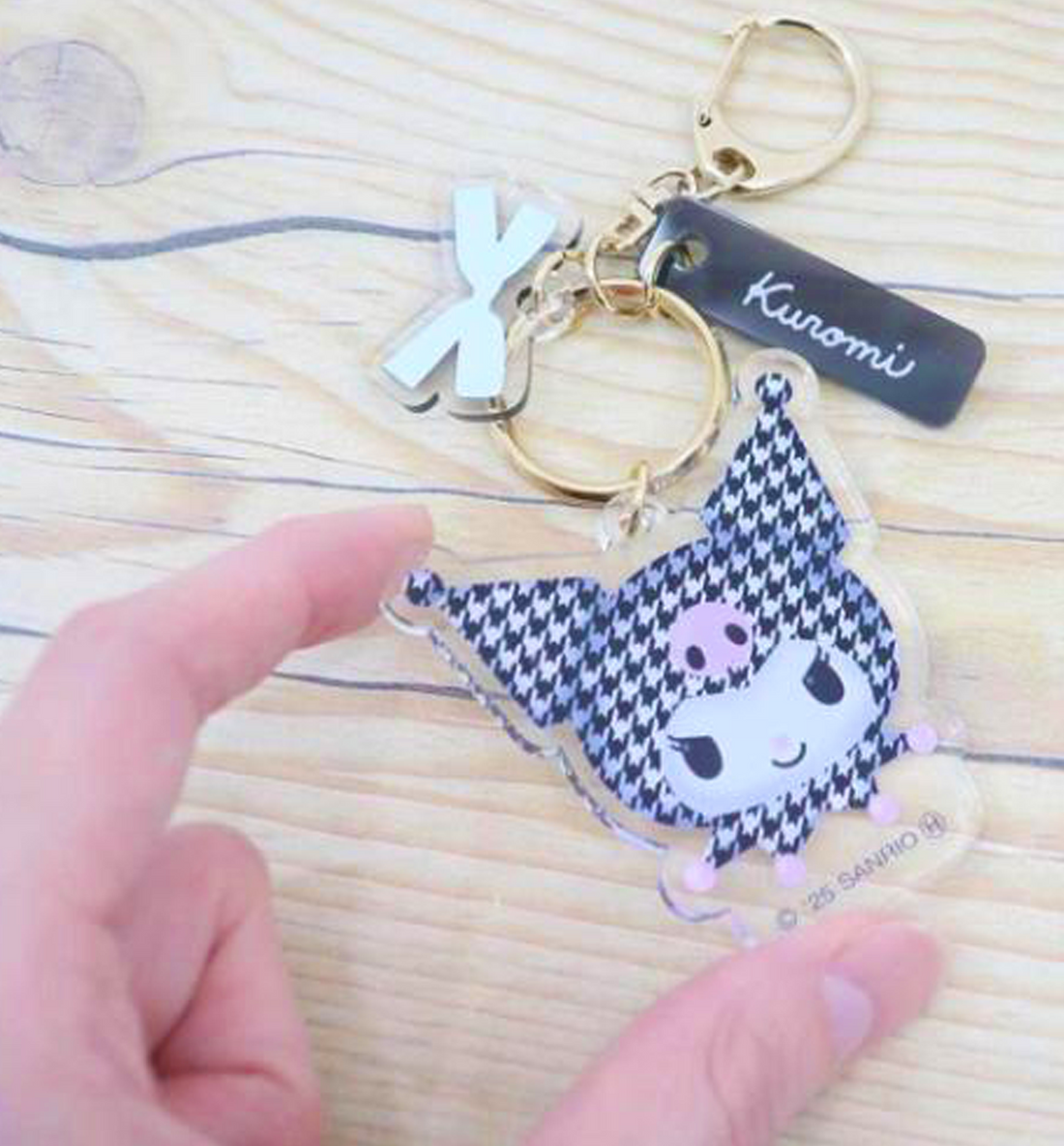 [JAPAN] Sanrio Kuromi Acrylic Keyring