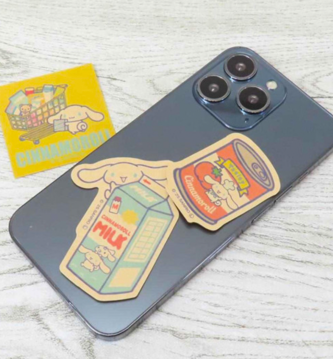 [JAPAN] Sanrio Retro Supermarket Kraft Sticker [Cinnamoroll]