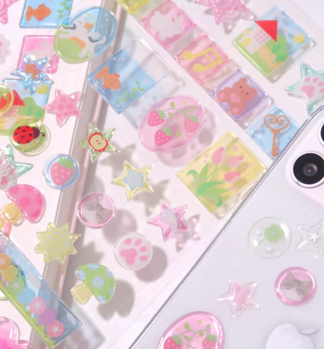 Jelly Cube Seal Sticker