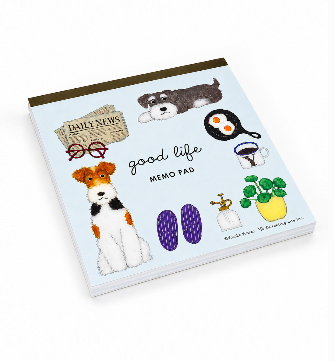 Yusuke Yonezu Square Memo Pad [Dog]