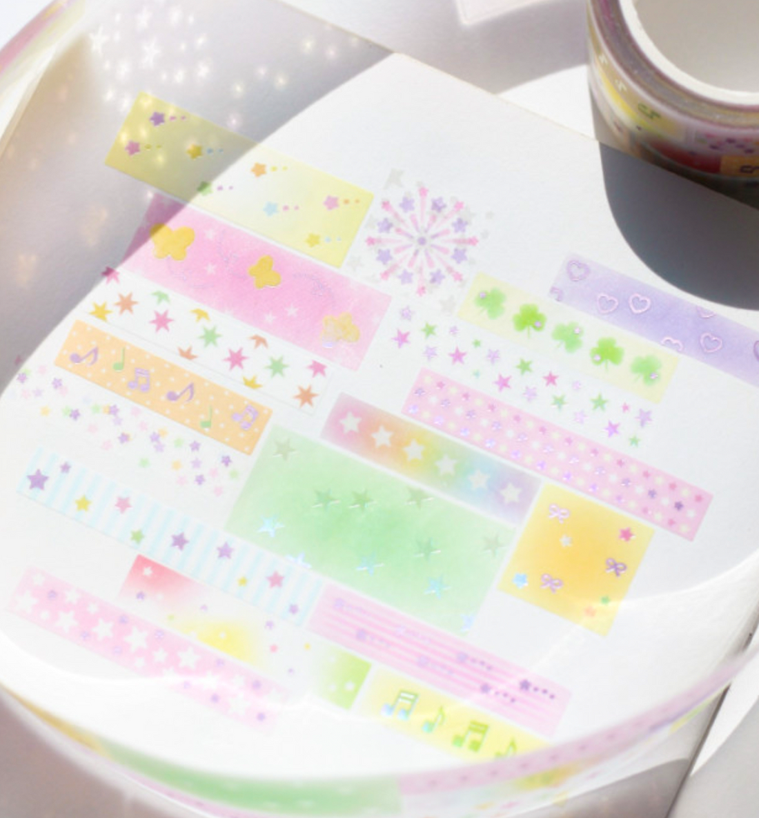 Spring Melody Kiss Cut Washi Tape