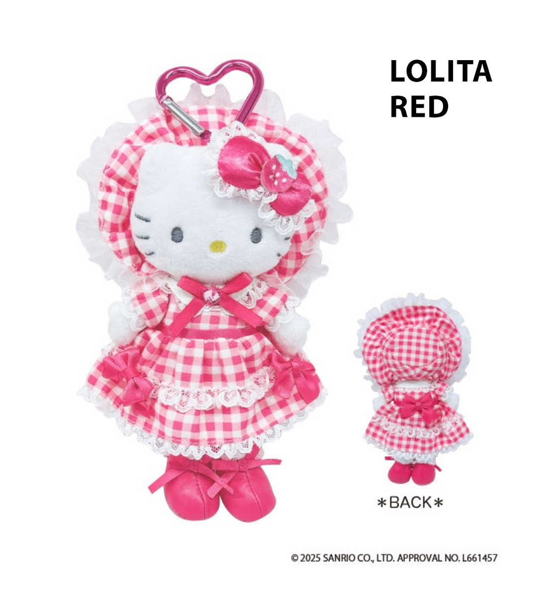 [JAPAN] Sanrio Hello Kitty StyleUp Lolita Holder Keyring