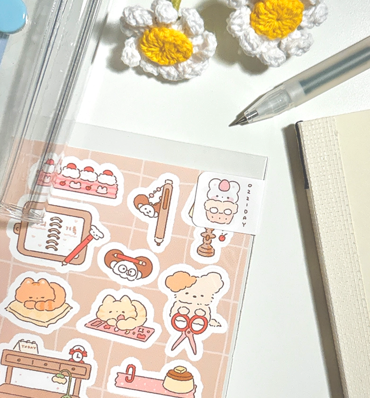 Quiet Stationery Time Seal Sticker