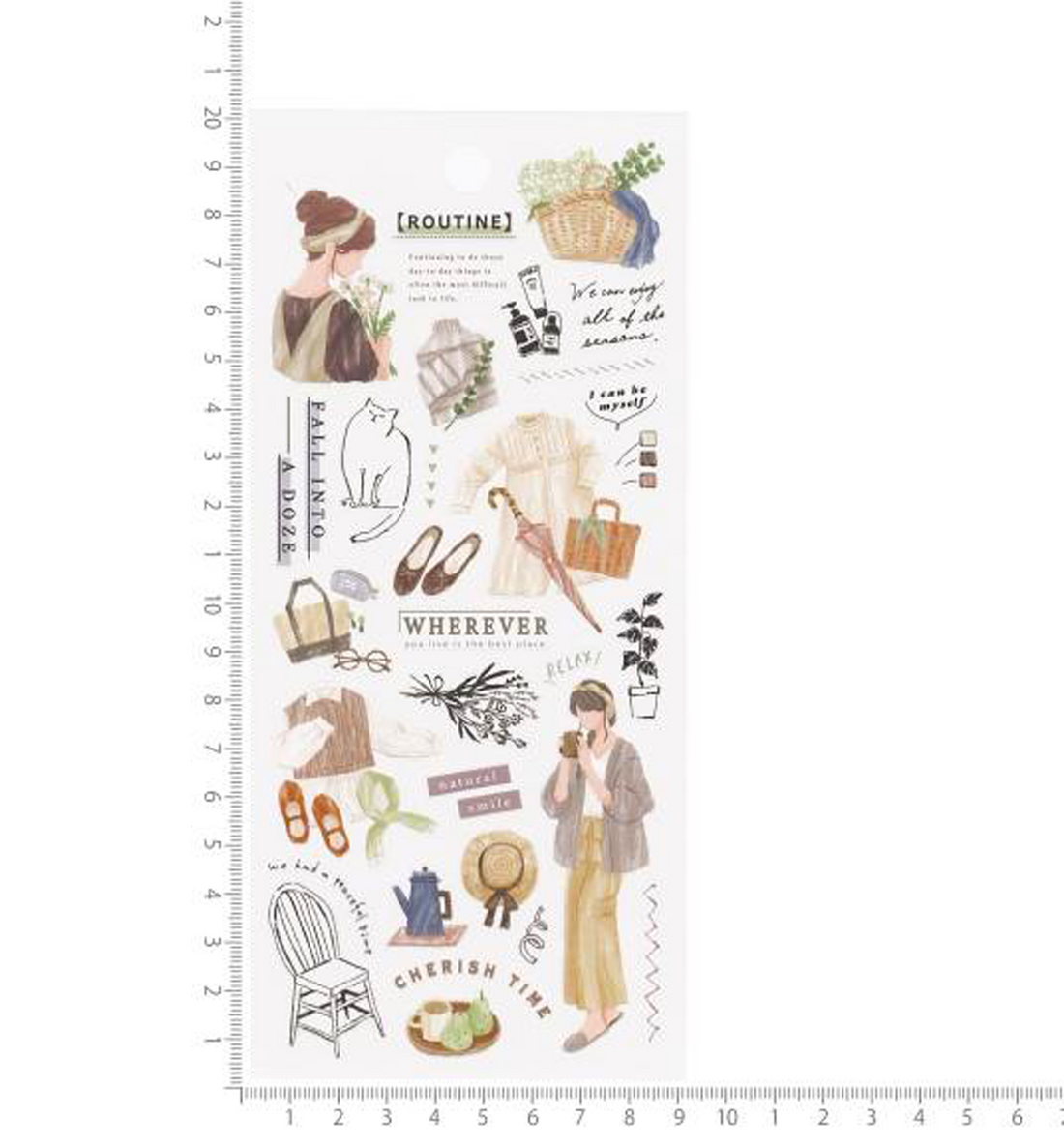 Style Look Stickers [Home Day]