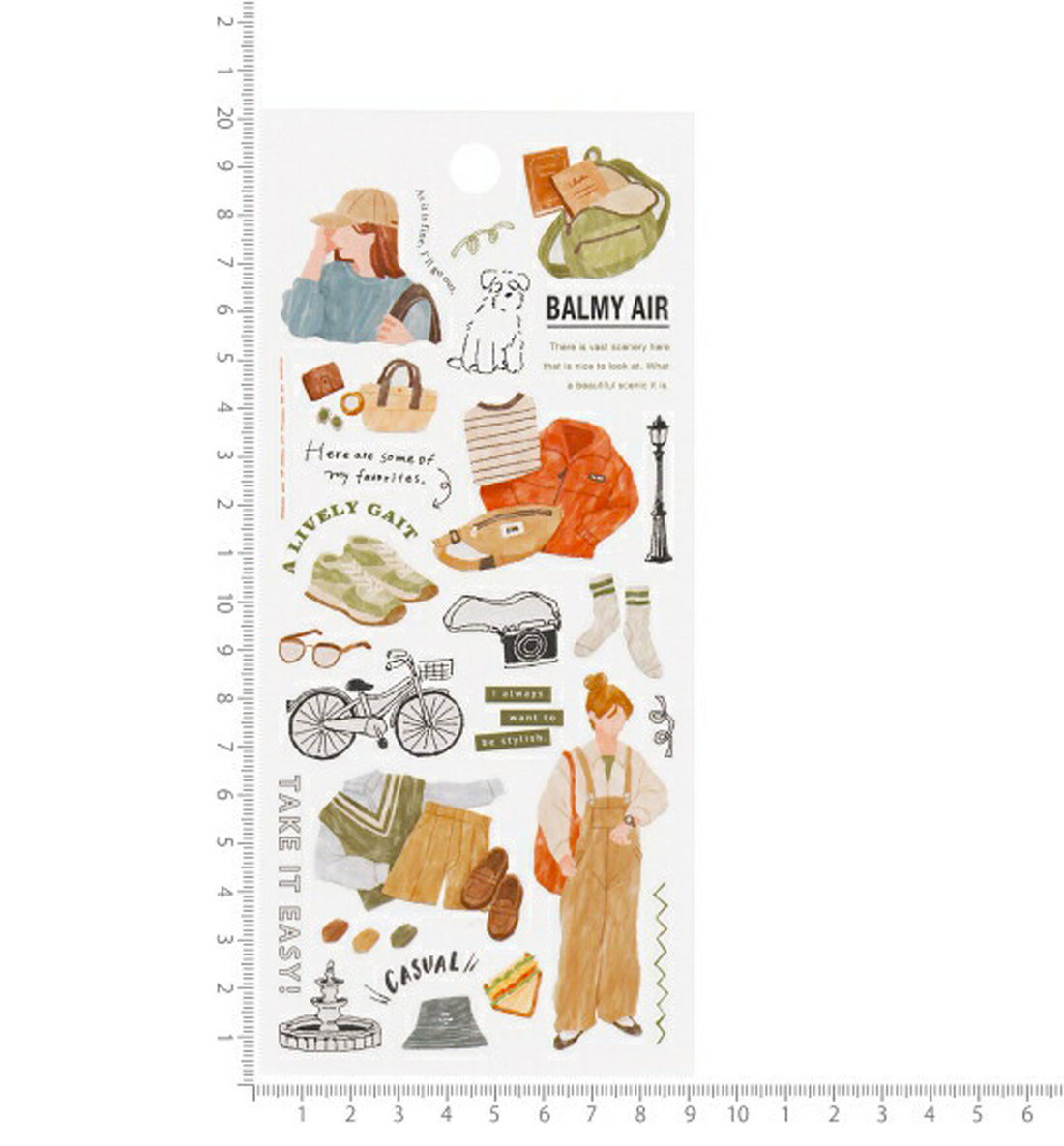 Style Look Stickers [Stroll Day]