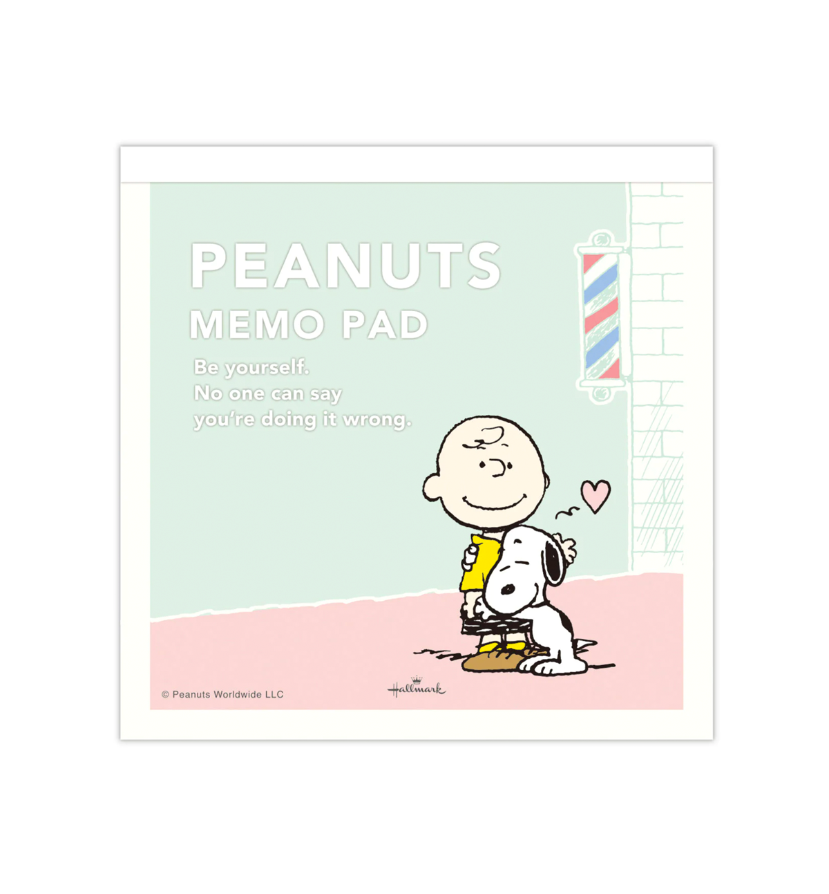 Peanuts Snoopy Be Yourself Memopad [Mint]