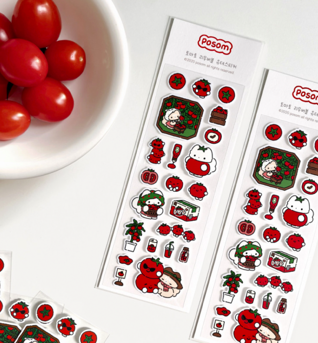 Tomato Seal Sticker