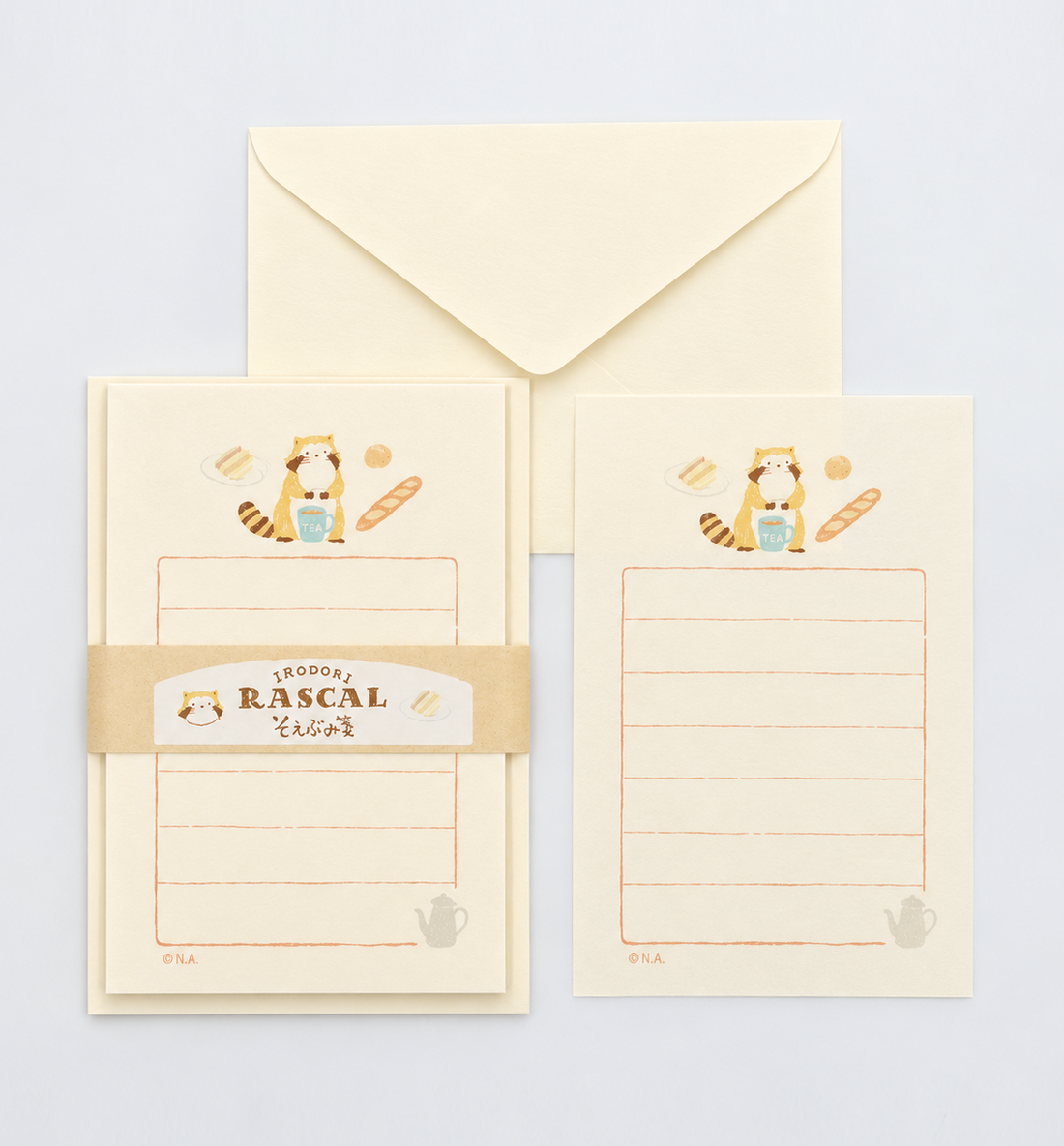 Furukawashiko Mini Letters & Envelopes [Picnic Rascal]