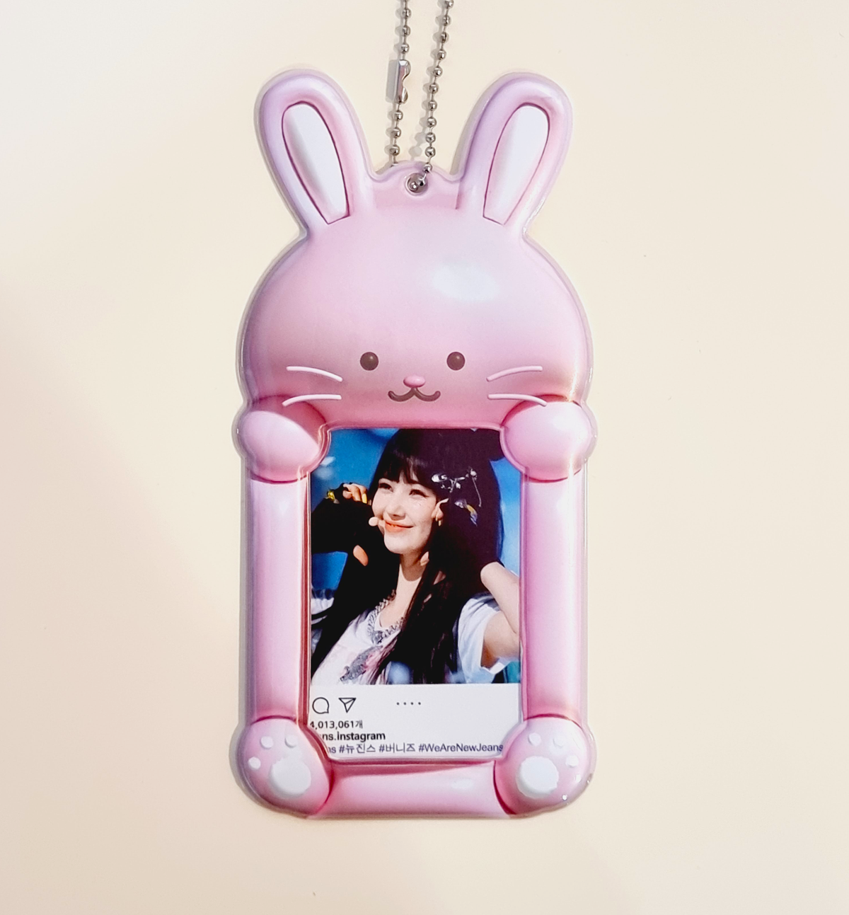 Pink Bunny Photocard Holder