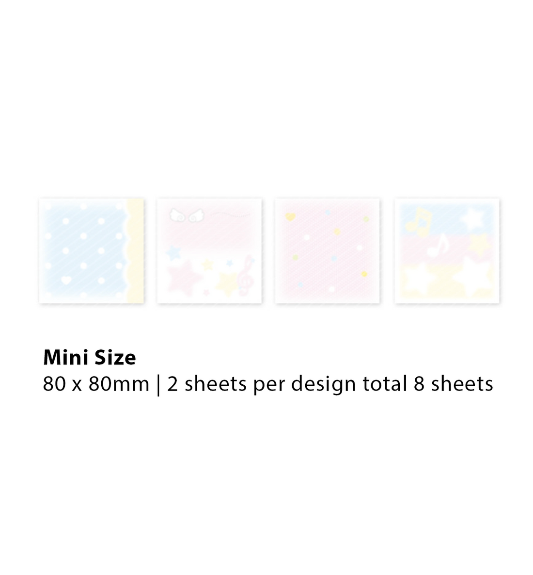 Sweet Pastel Sticker Paper Pack