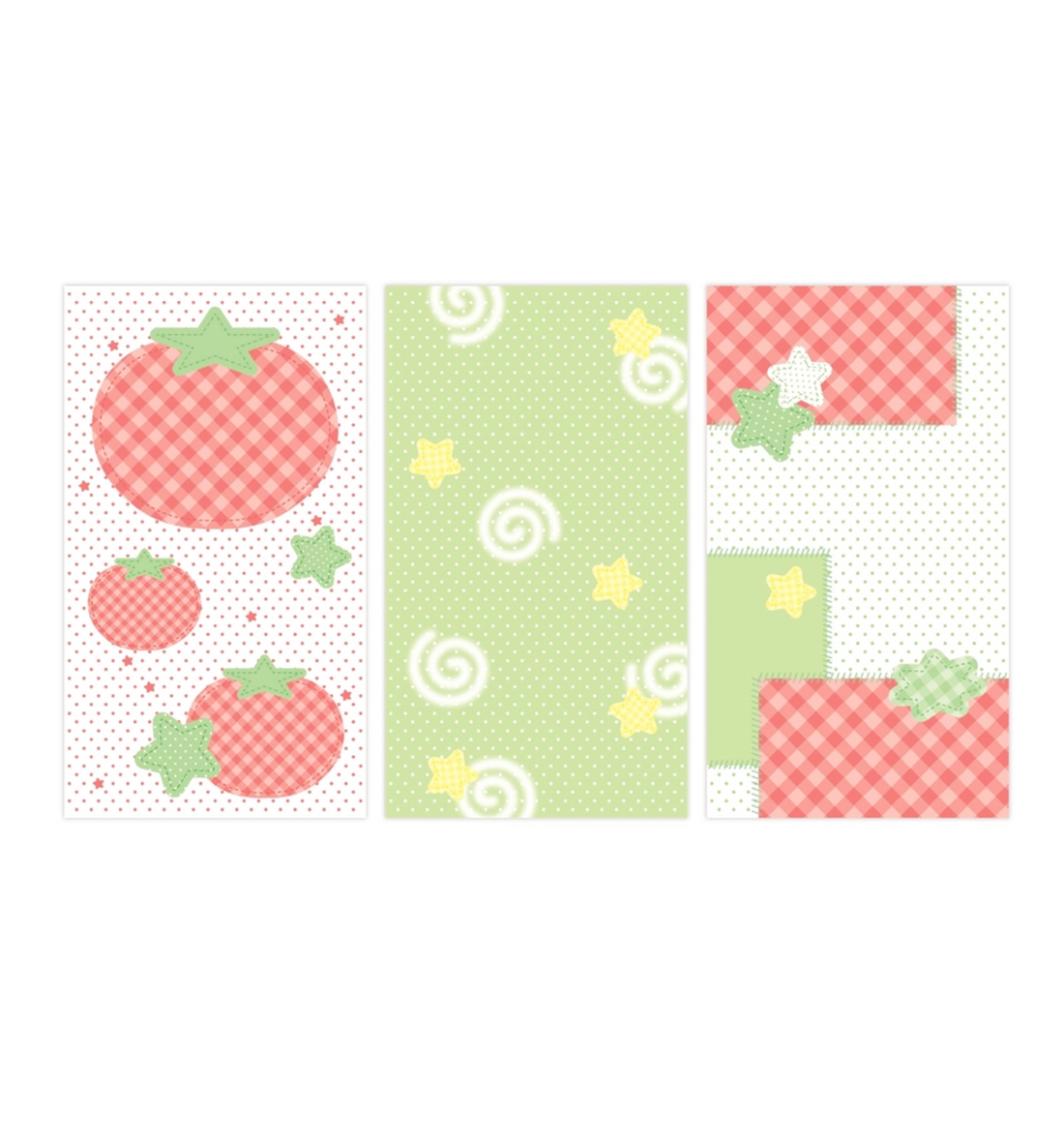 Long Paper Sticker [Tomato]