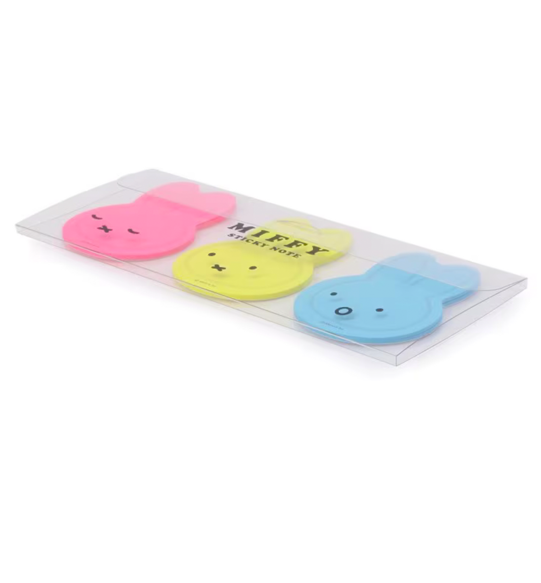 Miffy Clear Case with Die-Cut Sticky Notes [Vivid]