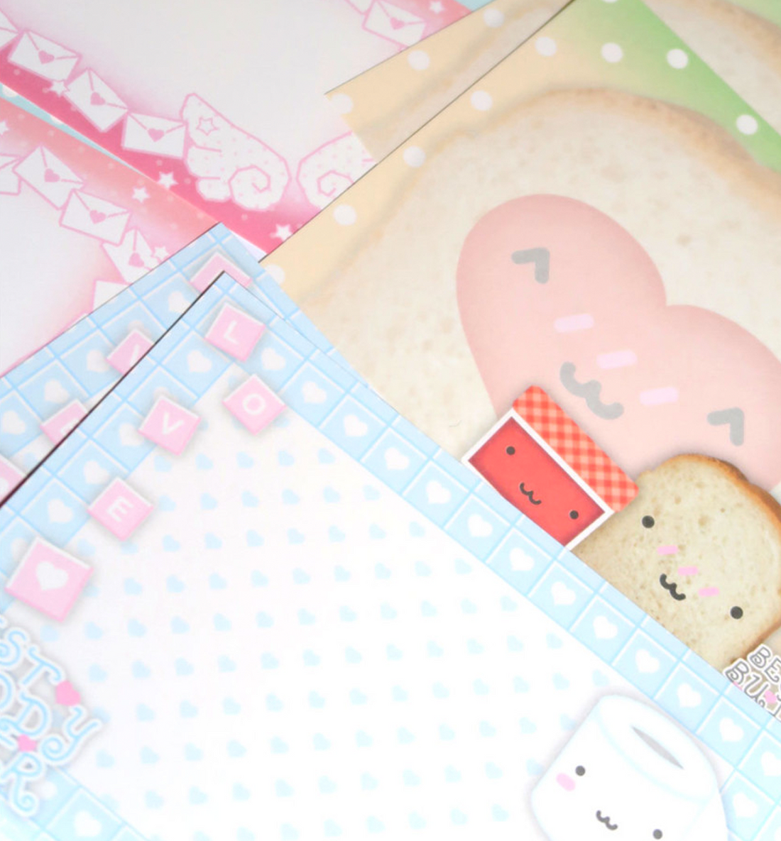 Bestie Club Paper Sticker Set