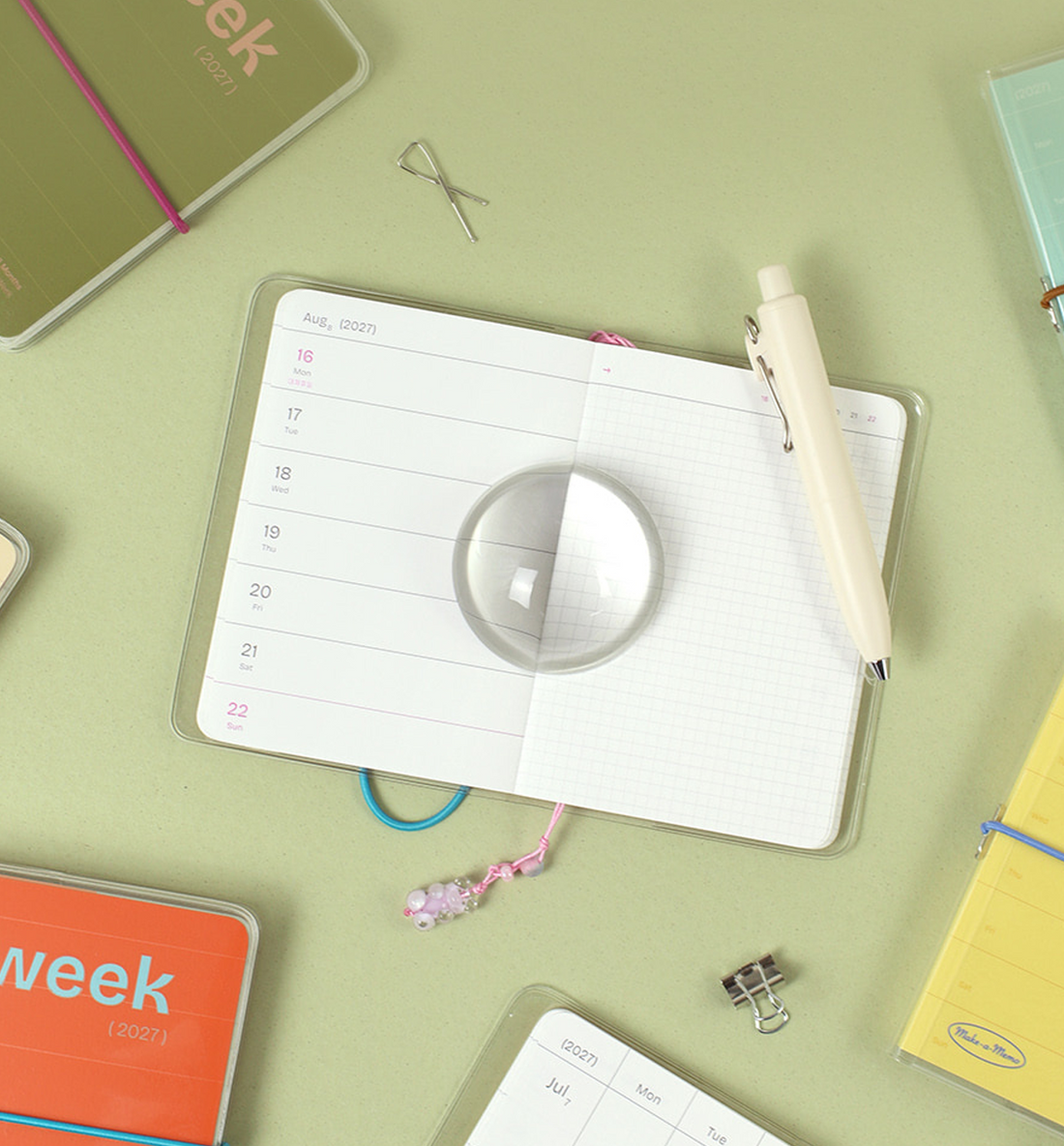 2027 Weekly Make a Memo Leaf Book [Mini]