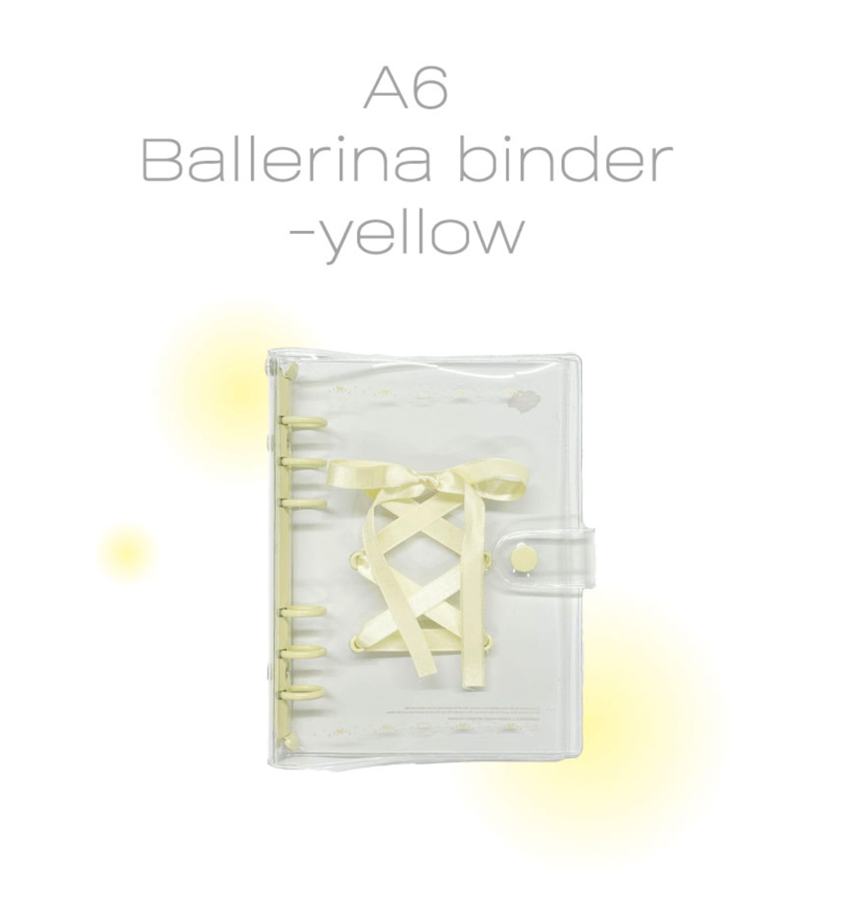 A6 Ballerina Binder [Yellow]