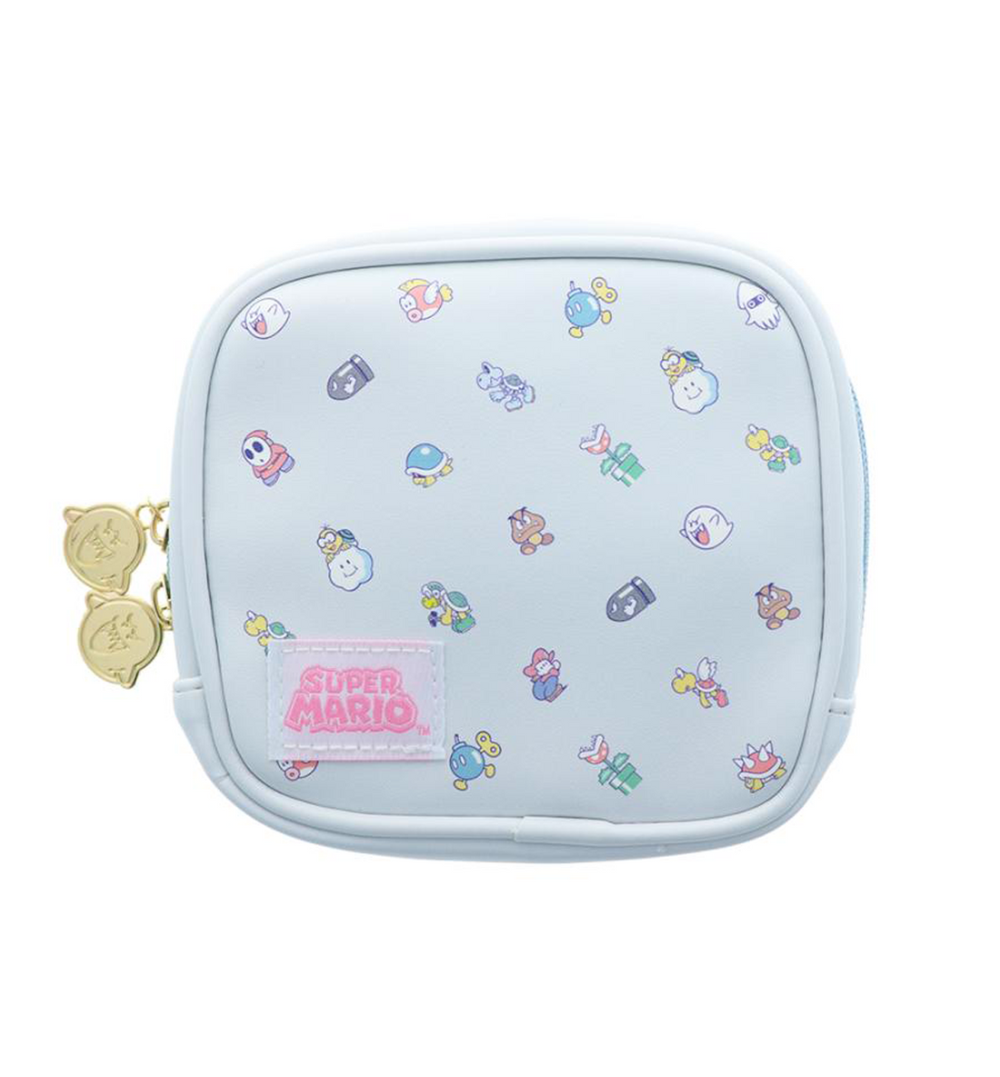 [JAPAN] Super Mario Square Pouch [Blue]