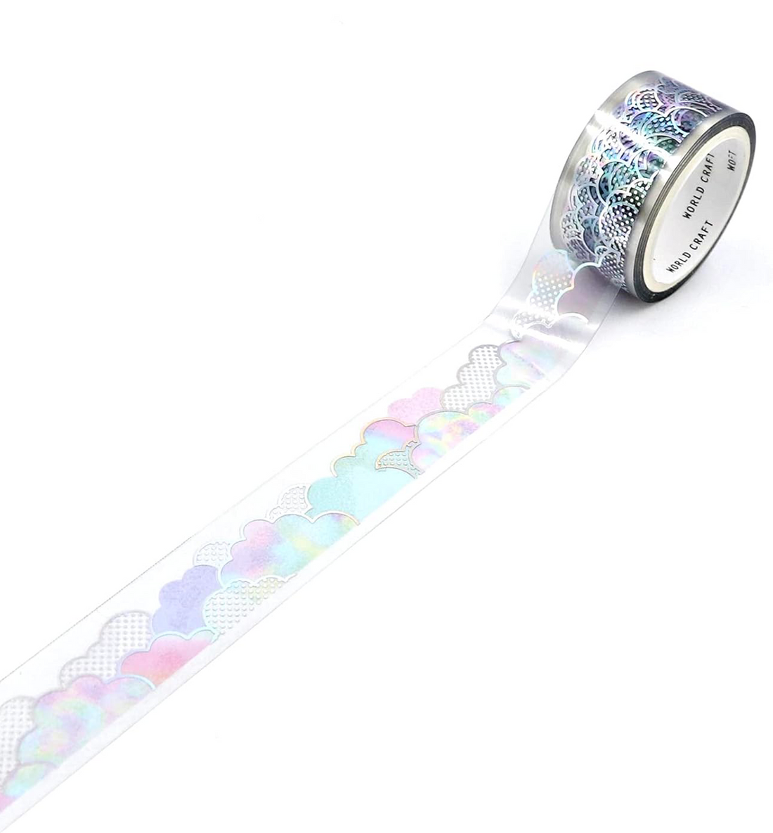 Cotton Candy Sparkling Clear Washi Tape