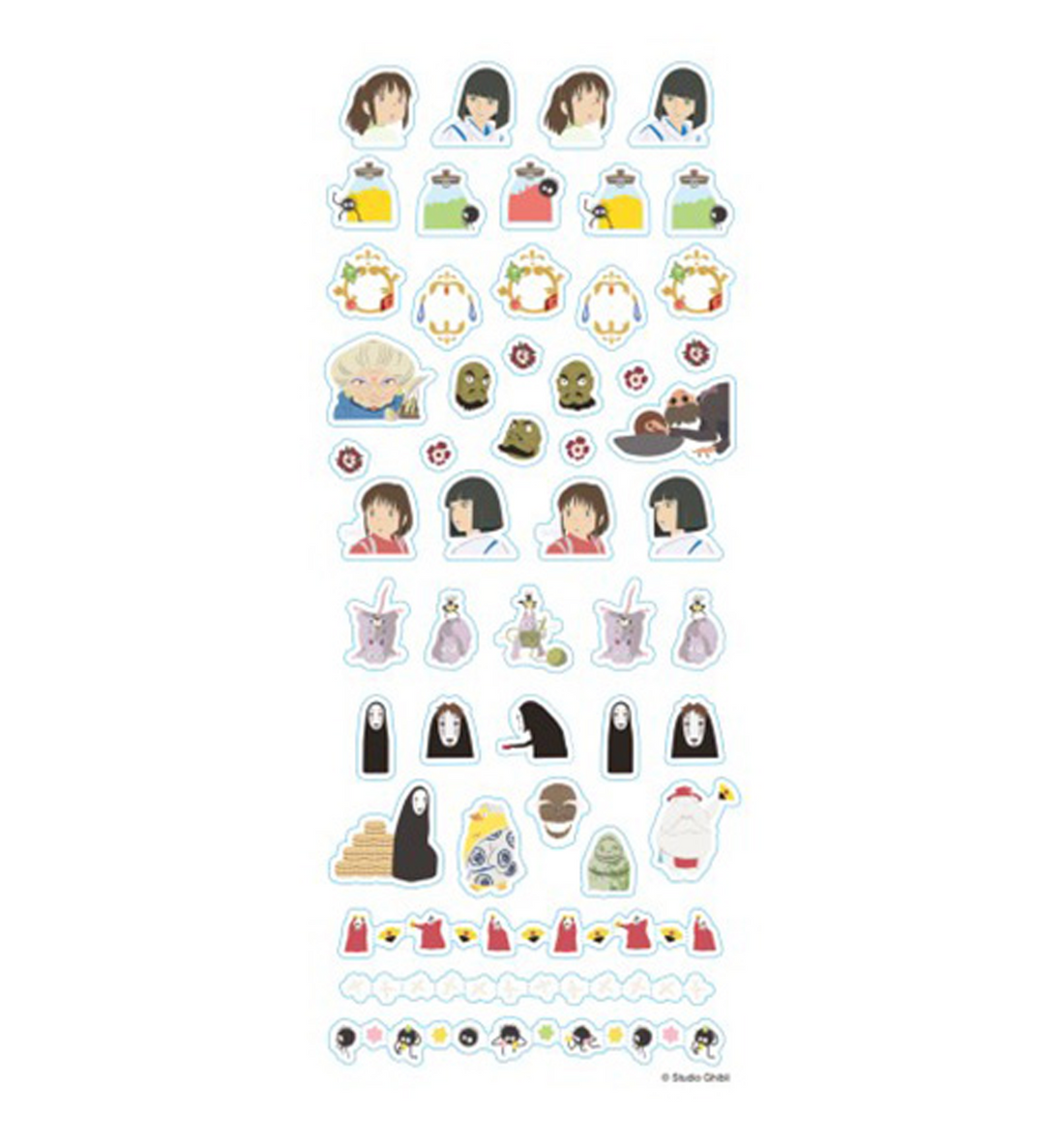 Spirited Away Seal Sticker [Sen and Chihiro]